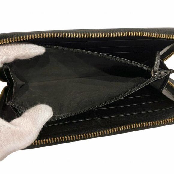 Gucci Leather Interlocking G Zip Wallet - Picture 5 of 6